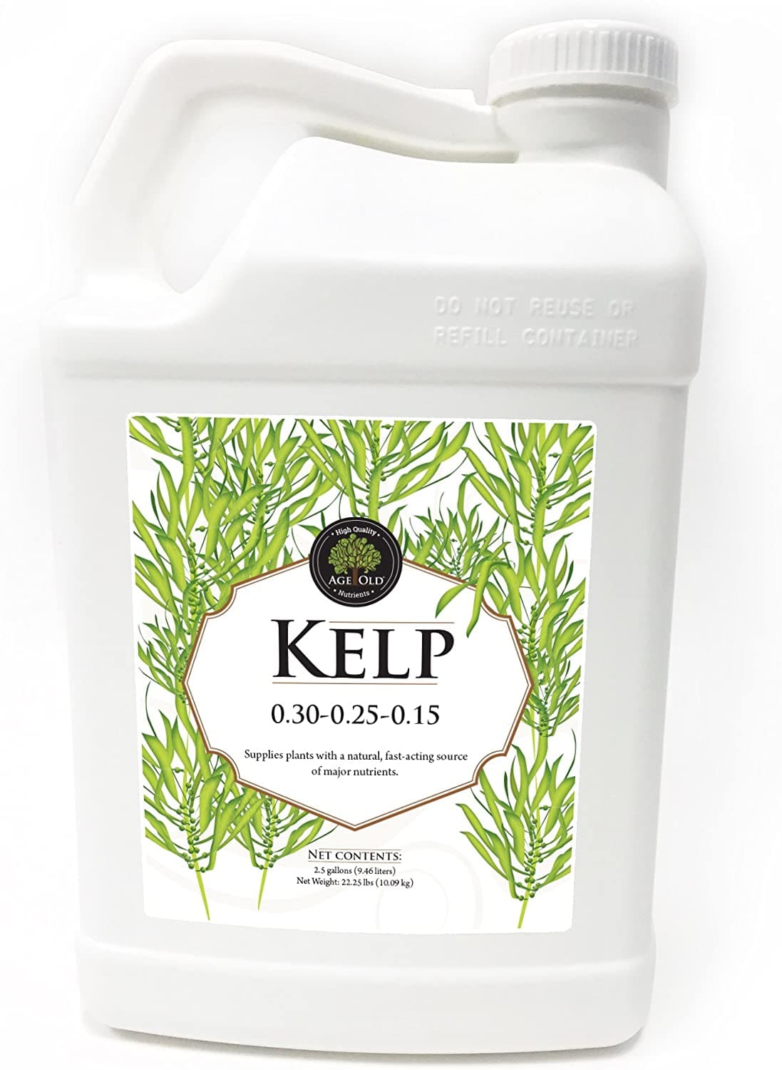 Age Old Kelp Liquid Fertilizer, 2.5-Gallon Bottle