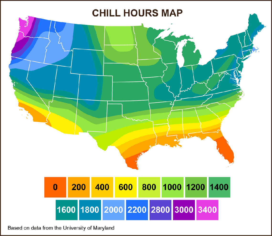 低温小时数地图